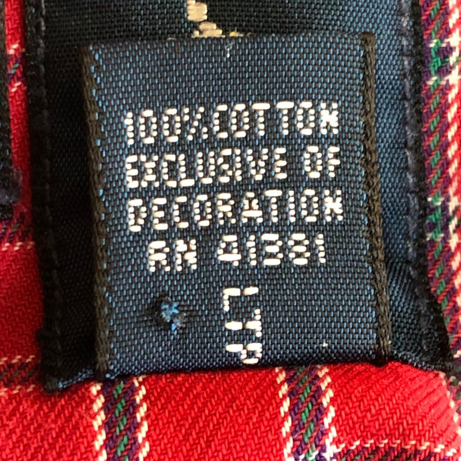 美品◆ラルフローレン ボタンダウンシャツ 90S チェック レッド メンズ サイズXL Ralph Lauren 【AFB43】