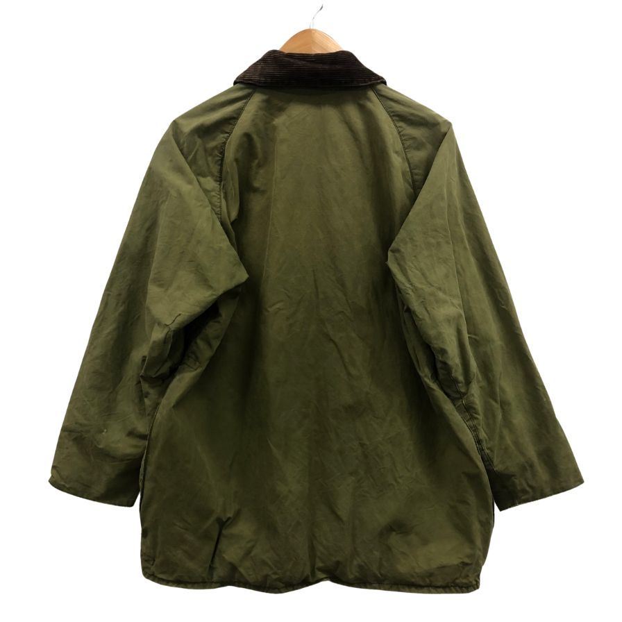 中古◆バブアー ビューフォート オイルドジャケット 3ワラント イングランド製 カーキ メンズ サイズ表記なし Barbour BEAUFORT 【AFB32】