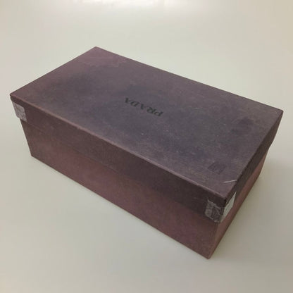 プラダ メダリオン ウイングチップ レザーシューズ ブラウン系 メンズ サイズ6 PRADA 約25.0cm【AFD2】