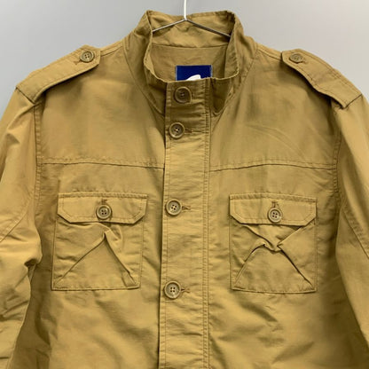 シエラデザイン ナイロンジャケット 90年代 60/40 クロス USA製 ベージュ メンズ サイズM SIERRA DESIGNS【LA】