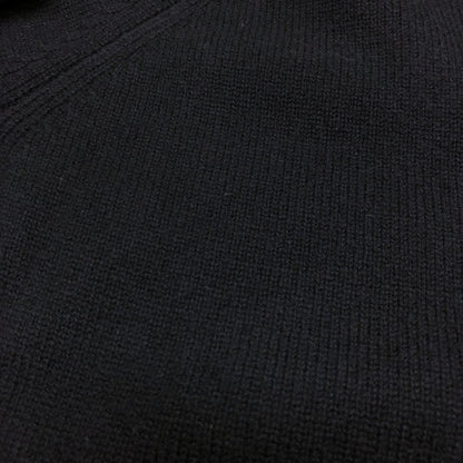 極美品◆ジバンシー ニット セーター ミドルネック メンズ カシミア100%  サイズL ブラック BW90304Z2U GIVENCHY 【AFB24】