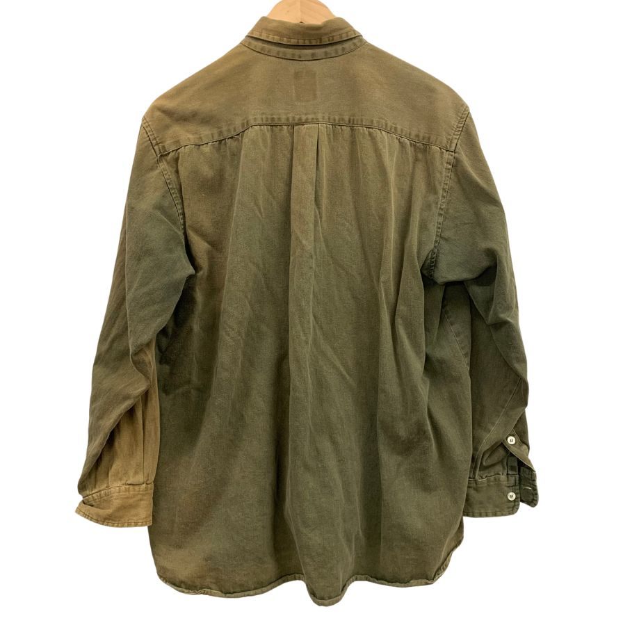 オールドステューシー　長袖シャツ 希少　Lサイズ 中古◇オールド ステューシー 長袖シャツ 90年代 90s ブラウン系