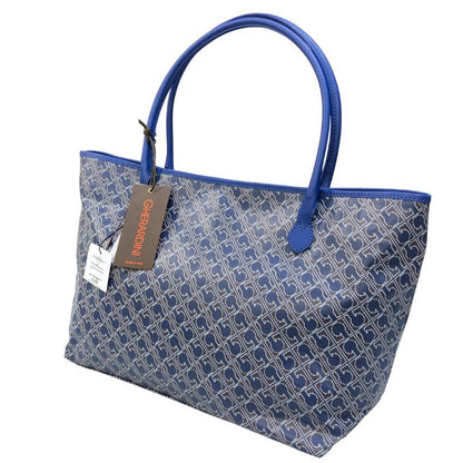 ゲラルディーニ リナシメント 総柄 トートバッグ ブルー GHERARDINI【AFE4】