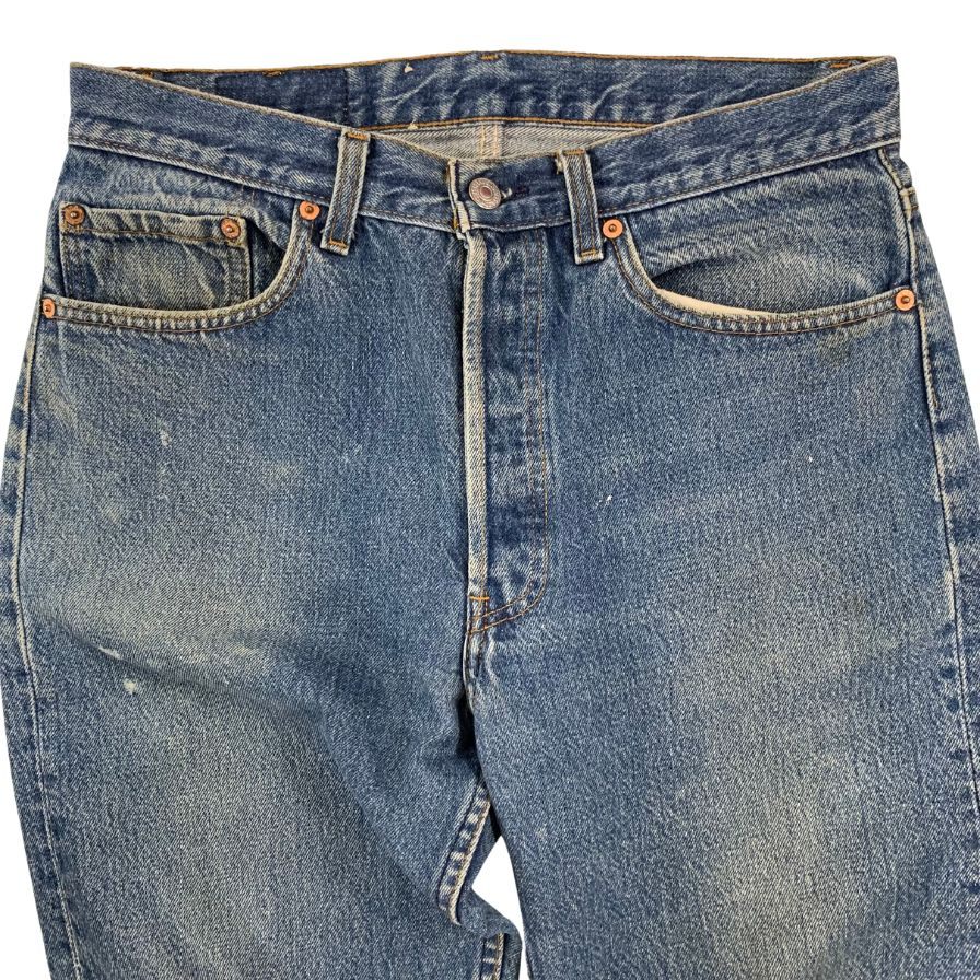 リーバイス デニムパンツ 501 90年代 USA製 エルパソ工場 ボタン裏524 インディゴ メンズ サイズW33 LEVI’S 【AFB33】