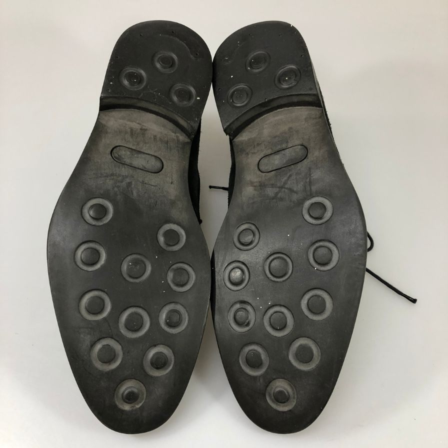 バーニーズニューヨーク チャッカブーツ スエード ブラック サイズ41.5  BARNEYS NEW YORK 約26.5cm【AFC44-2】