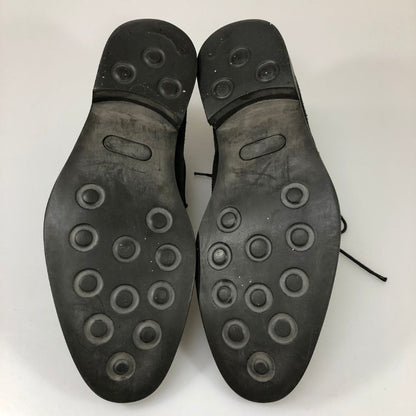 バーニーズニューヨーク チャッカブーツ スエード ブラック サイズ41.5  BARNEYS NEW YORK 約26.5cm【AFC44-2】