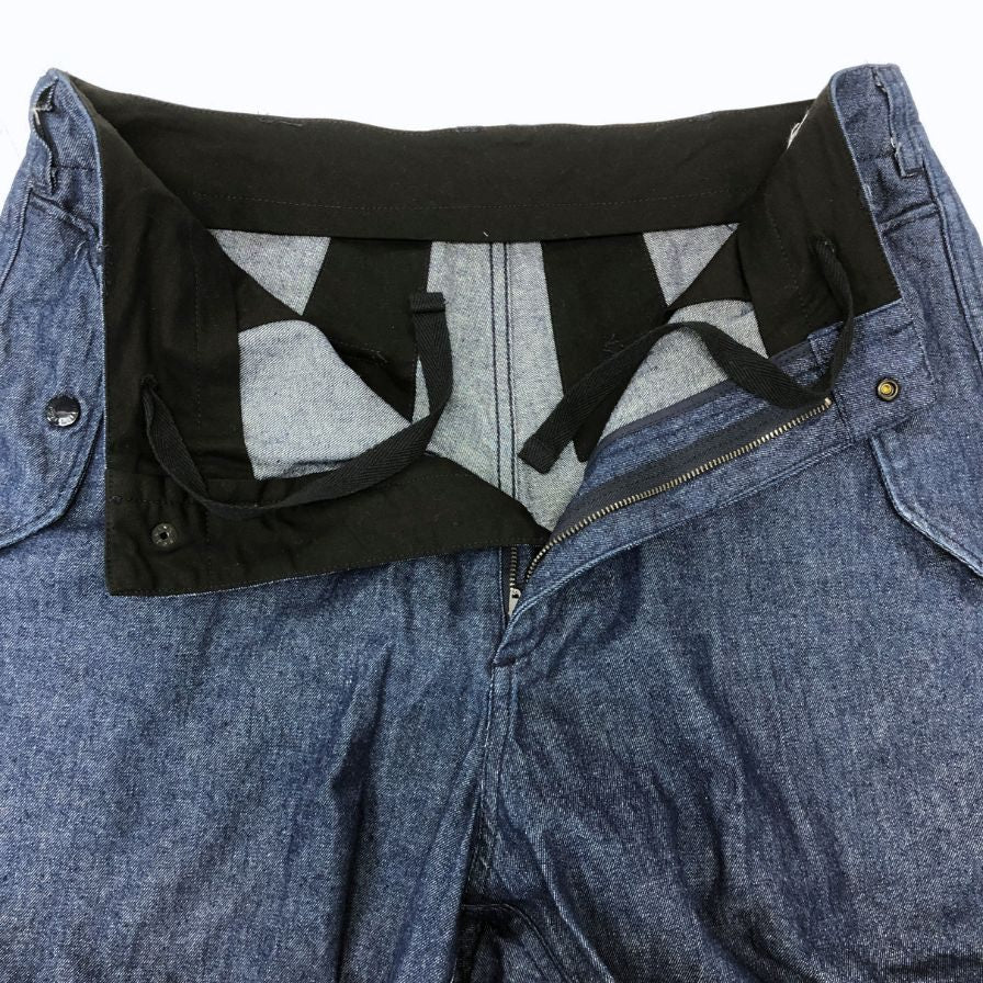 エンジニアドガーメンツ デニムパンツ パラシュートパンツ インディゴ メンズ サイズS ENGINEERED GARMENTS 【AFB14】