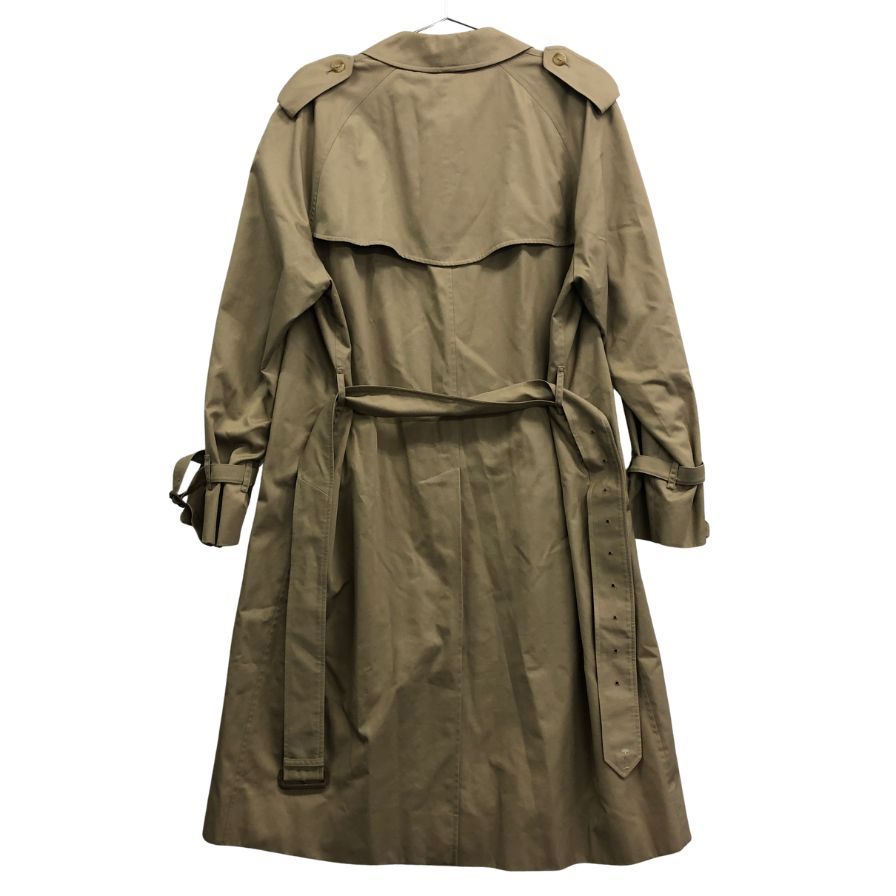 美品◆バーバリー トレンチコート コットン ポリエステル ベージュ  サイズEUR44REG メンズ BURBERRY 【AFA15】