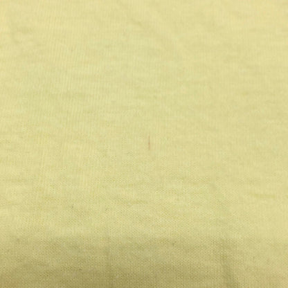 極美品◆ヘインズ Tシャツ クルーネック コットン メンズ イエロー サイズL HANES 【AFB47】
