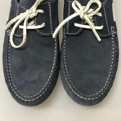 ラルディーニ ドライビングシューズ メンズ ネイビー サイズ8 LARDINI 約27.0cm【AFC4】