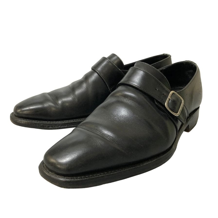 ジョセフチーニー シングルモンク レザーシューズ ブラック メンズ サイズ6 JOSEPH CHEANEY 約25.0cm【PTM5】