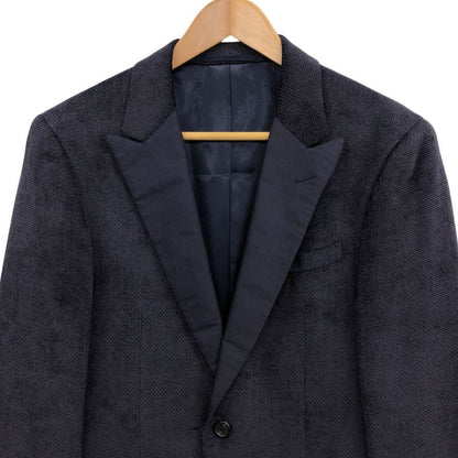 中古◆ユナイテッドアローズ ホワイトレーベル タキシード 1122-110-3774 メンズ サイズ44  ネイビー  UNITED ARROWS White Label 【AFB2】