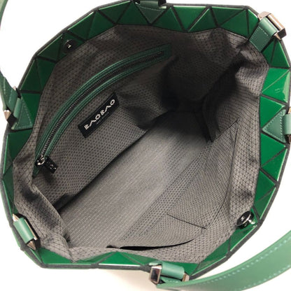 バオバオ イッセイミヤケ ハンドバッグ クリスタルグロス BB53AG301 グリーン レディース BAOBAO ISSEI MIYAKE【AFE4】