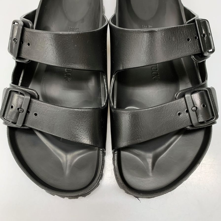 ビルケンシュトック サンダル アリゾナ EVA ベルト レギュラー幅 ユニセックス ブラック サイズ42 BIRKENSTOCK 約27.0cm【AFD15-2】