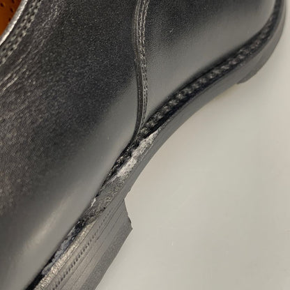 スコッチグレイン ストレートチップ カーフレザー  レースアップシューズ 1716 メンズ ブラック サイズ25.5 SCOTCH GRAIN ビジネスシューズ 約25.5cm【LA】【中古】