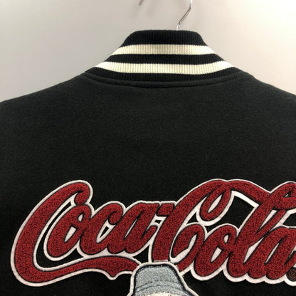 中古◆グラニフ スタジャン スタジアムジャンパー コカコーラ メンズ サイズXL ブラック granigh 【AFF22】