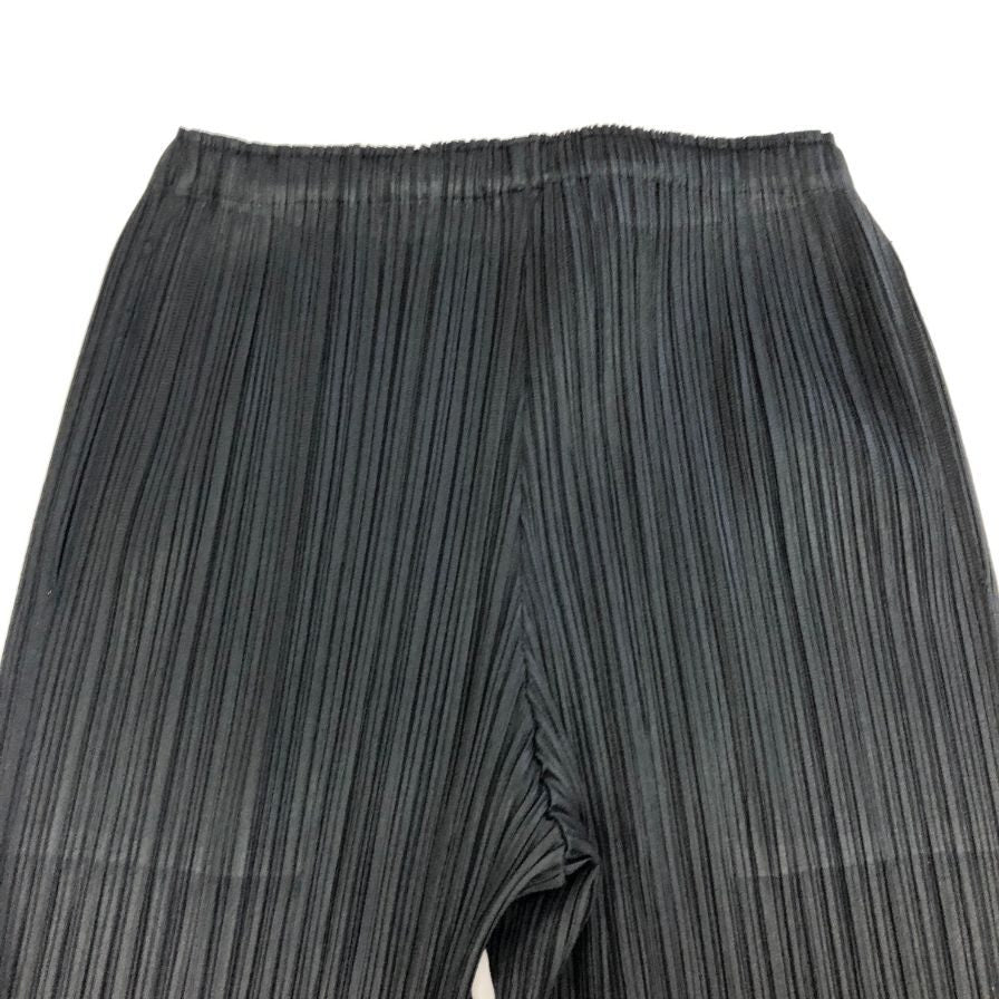 プリーツプリーズ パンツ イージーパンツ PP31-JF123 ポリエステル レディース ブラック サイズ3 PLEATS PLEASE 【AFB33】