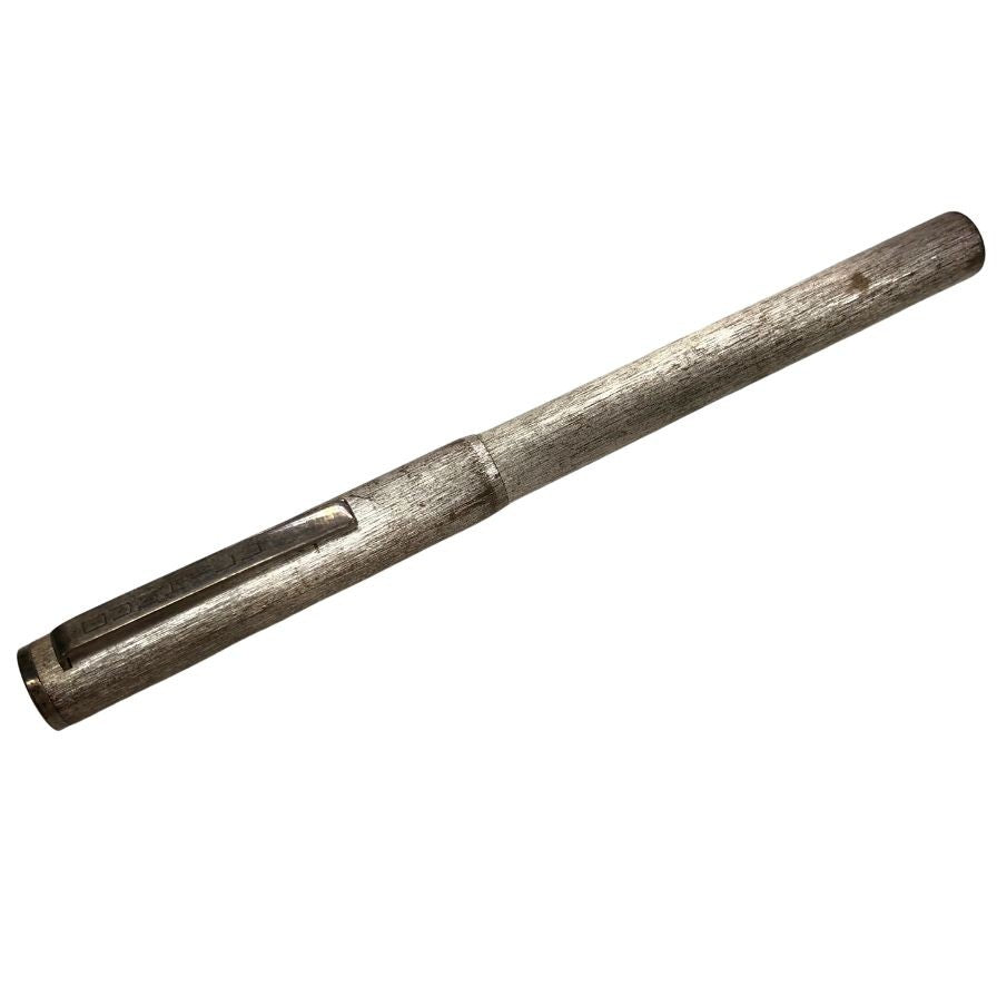 ダンヒル 万年筆 スターリングシルバー SV925 ペン先585 シルバー dunhill【AFI10】