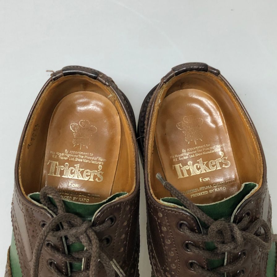トリッカーズ L5633 GMD別注 サイズ4 ウィズ4  レディース ブラウン Tricker's 約23.0cm【AFC44】