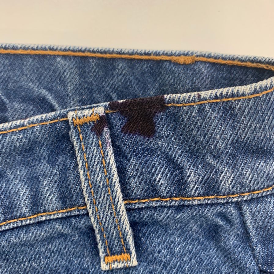 リーバイス デニムパンツ 505 ボタン裏575 オレンジタブ USA製 インディゴ メンズ サイズW34 L32 LEVI’S 【AFB38】