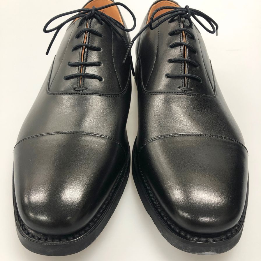美品　スコッチグレイン　Hirokawa ブラックドレスシューズ SCOTCH GRAIN スコッチグレイン ドレスシューズ 美品 26cm