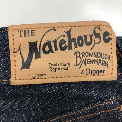 ウェアハウス リジッドデニム インディゴ 28インチ 赤耳 隠しリベット WAREHOUSE 【AFB4】