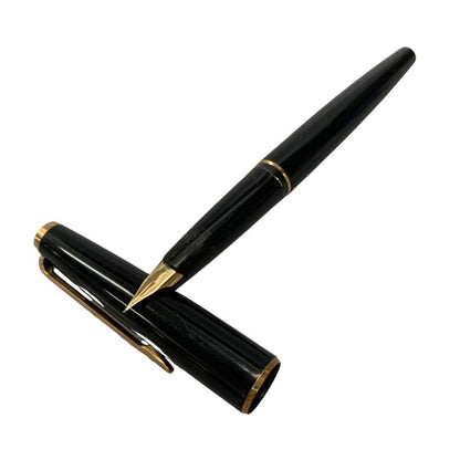 中古◆モンブラン 万年筆 585 GERMANY刻印 ブラック MONTBLANC【AFI12】