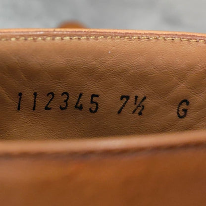 グレンソン チャッカブーツ ウェンデル カーフ ライトブラウン サイズUK7.5G GRENSON ブーツ 約25.5cm【LA】【中古】