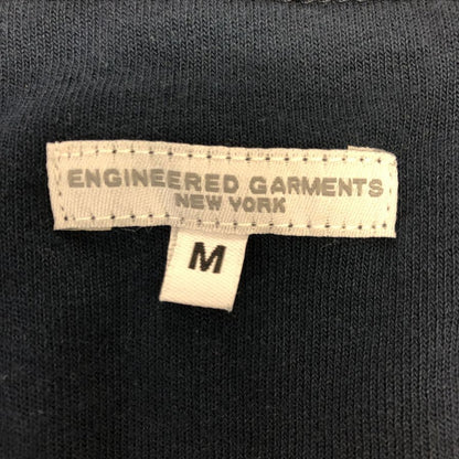 新品同様◆エンジニアードガーメンツ ノーカラージャケット パイル地 USA製 メンズ サイズM ネイビー ENGINEERED GARMENTS 【AFB5】
