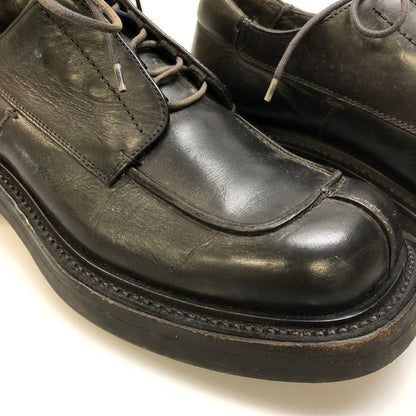 プラダ スクウェアトゥ  厚底 シューズ 996 B 99  メンズ サイズ 8ハーフ  PRADA 約26.5cm【AFC4】