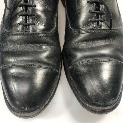 アレンエドモンズ レザーシューズ ストレートチップ カーフ レザー ブラック UK8.5 Allen Edmonds 約27.5cm【AFD4】