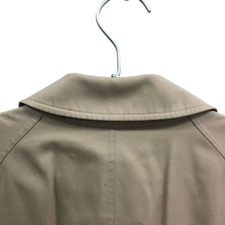 中古◆バーバリー バルカラーコート 旧タグ イングランド製 ライナー付き カーキ メンズ サイズ165 Burberry 【AFA15】