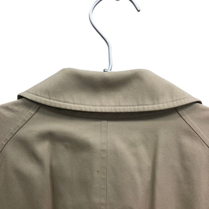 中古◆バーバリー バルカラーコート 旧タグ イングランド製 ライナー付き カーキ メンズ サイズ165 Burberry 【AFA15】