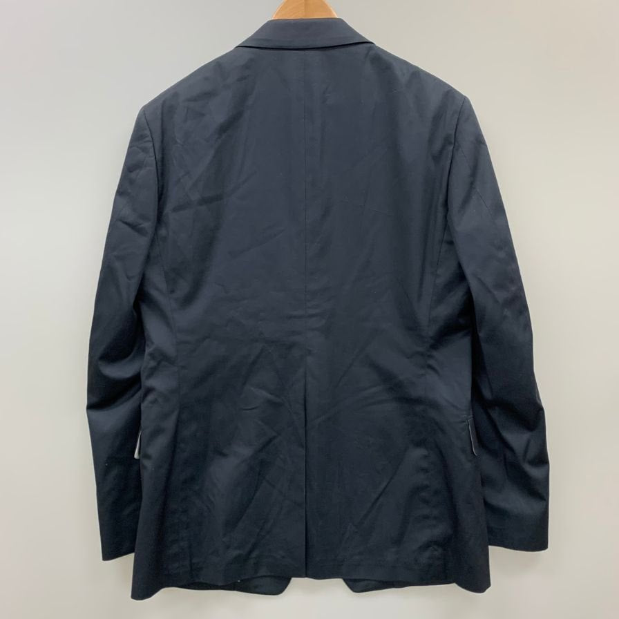 中古◆ジョセフ オム テーラード 2Bジャケット コットン オンワード樫山メンズ サイズ48 ダークネイビーJOSEPH HOMME 【AFB3】