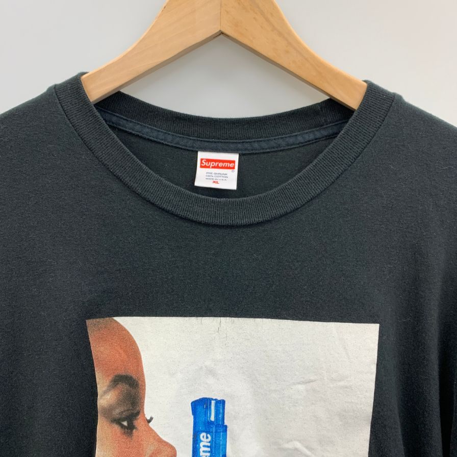 美品◆シュプリーム 21SS Tシャツ Water Pistol 水鉄砲 ブラック メンズ サイズXL Supreme 【AFB26】