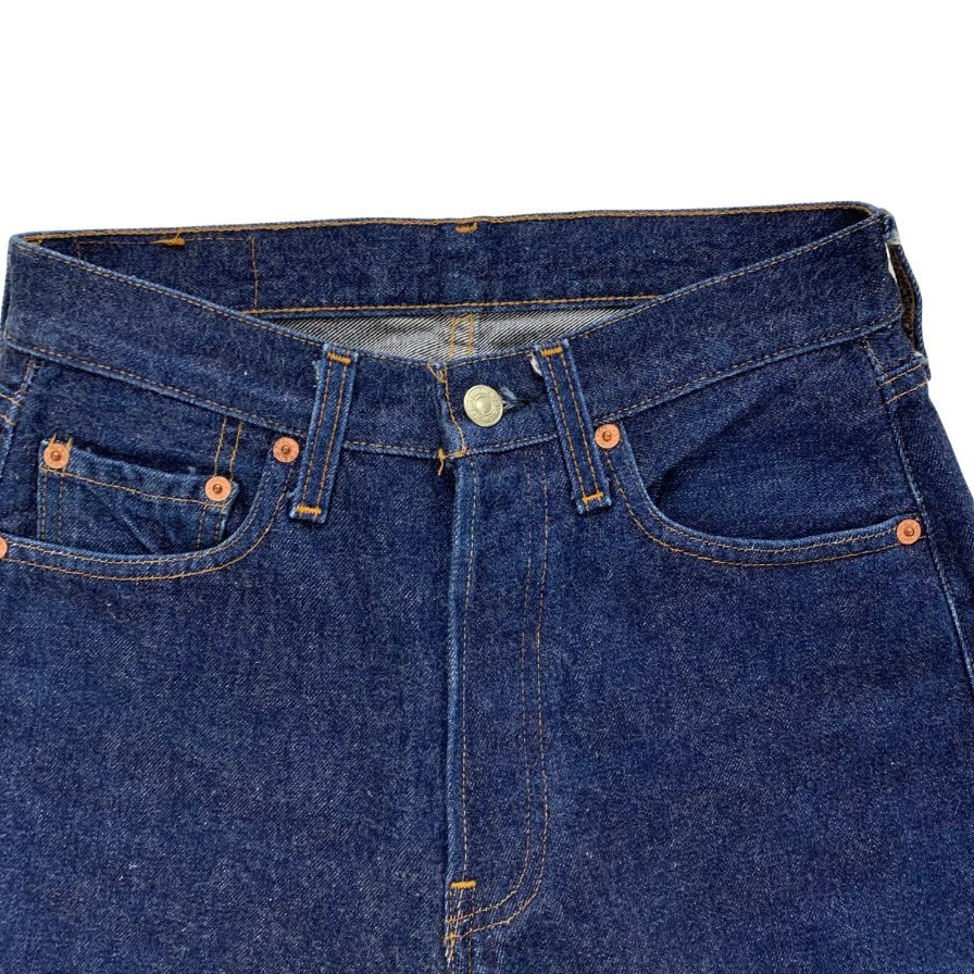 美品◆リーバイス デニムパンツ 501 米国製 ボタン裏555 ストレート ボタンフライ BIGE サイズW28 L36 LEVI’S 【AFB15】