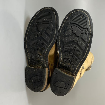 レッドウィング エンジニアブーツ スエード 8268 メンズ US7.5 ベージュ REDWING 約25.5cm【AFC28】