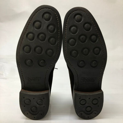 クロケット＆ジョーンズ チャッカブーツ スエード チルターン ダークブラウン サイズUK7.5E メンズ Crockett&Jones 約26.0cm【AFD4】