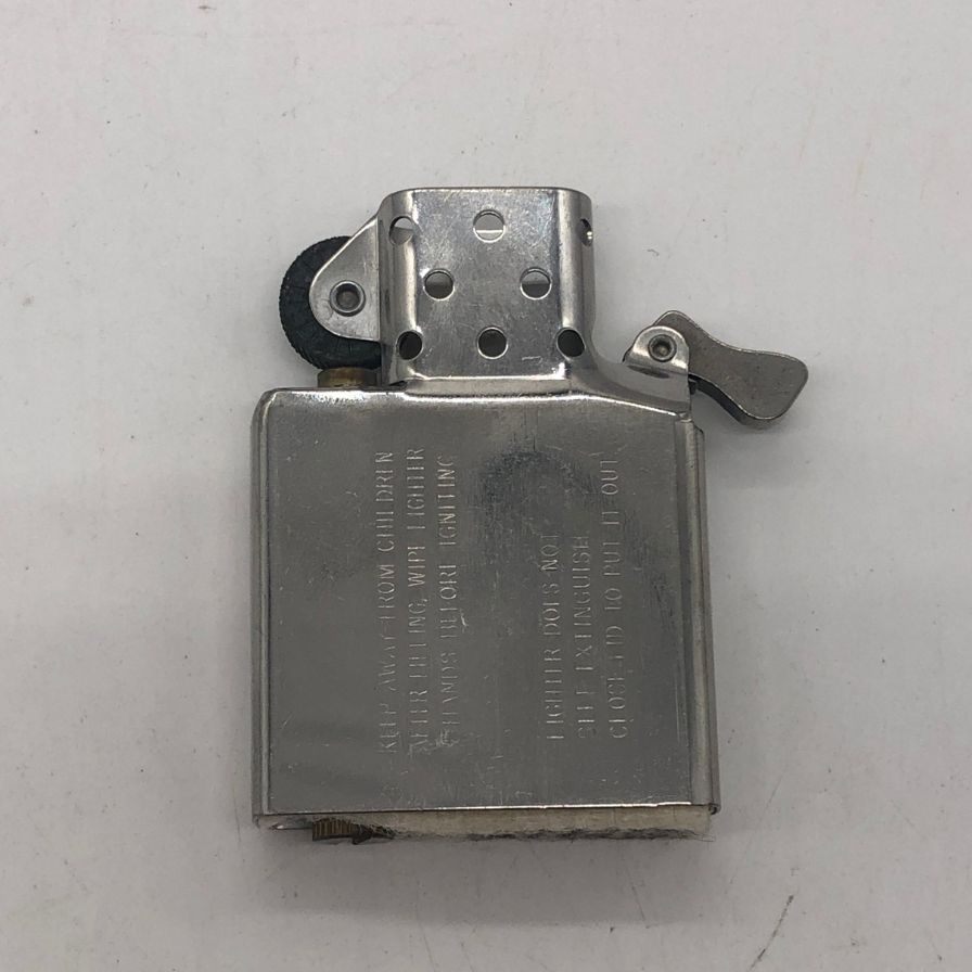 ジッポ ライター 魚モチーフ シルバー ZIPPO【AFI25】【中古】
