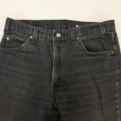 リーバイス デニム 505 90S ボタン裏554 オレンジタブ ブラック メンズ サイズ W34 L34 LEVI’S 【AFB41】