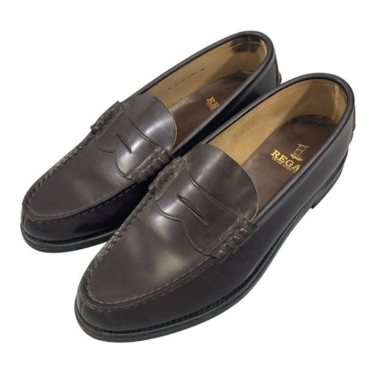 リーガル レザーシューズ コインローファー 2177 メンズ サイズ26cm ブラウン REGAL 約26.0cm【AFC1】