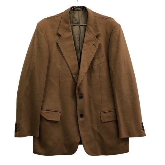 中古◆バーバリーズ オールドバーバリー 2Bカシミヤジャケット エルメネジルド ゼニア テスート メンズ サイズ50R キャメル BURBERRY'S 【AFF20】