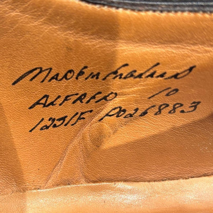 ジョセフチーニー レザーシューズ ストレートチップ アルフレッド ブラック メンズ サイズUK10F JOSEPH CHEANEY ALFRED ビジネスシューズ 約28.0cm【LA】【中古】