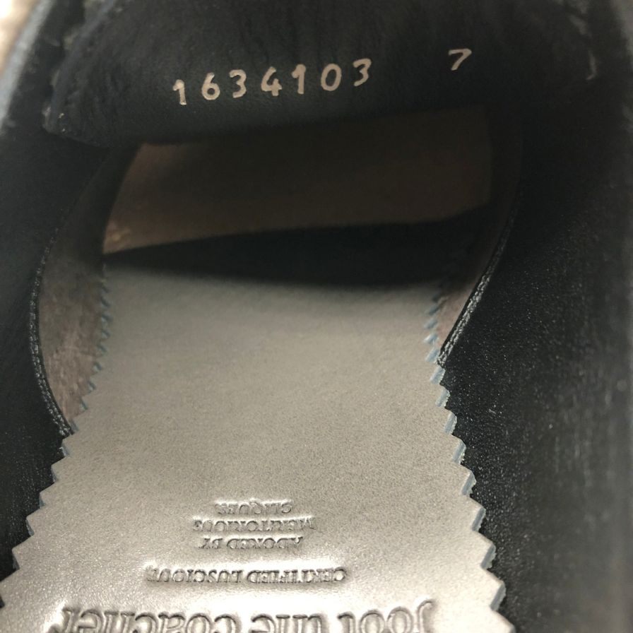 フット ザ コーチャー ハーダー GM1634103-KT1818 グレー サイズ7 メンズ foot the coacher 約25.0cm【AFD9-2】