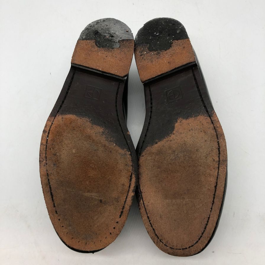 コールハン タッセルローファー ブラック メンズ サイズ8F COLEHAAN 約26.0cm【AFC2】