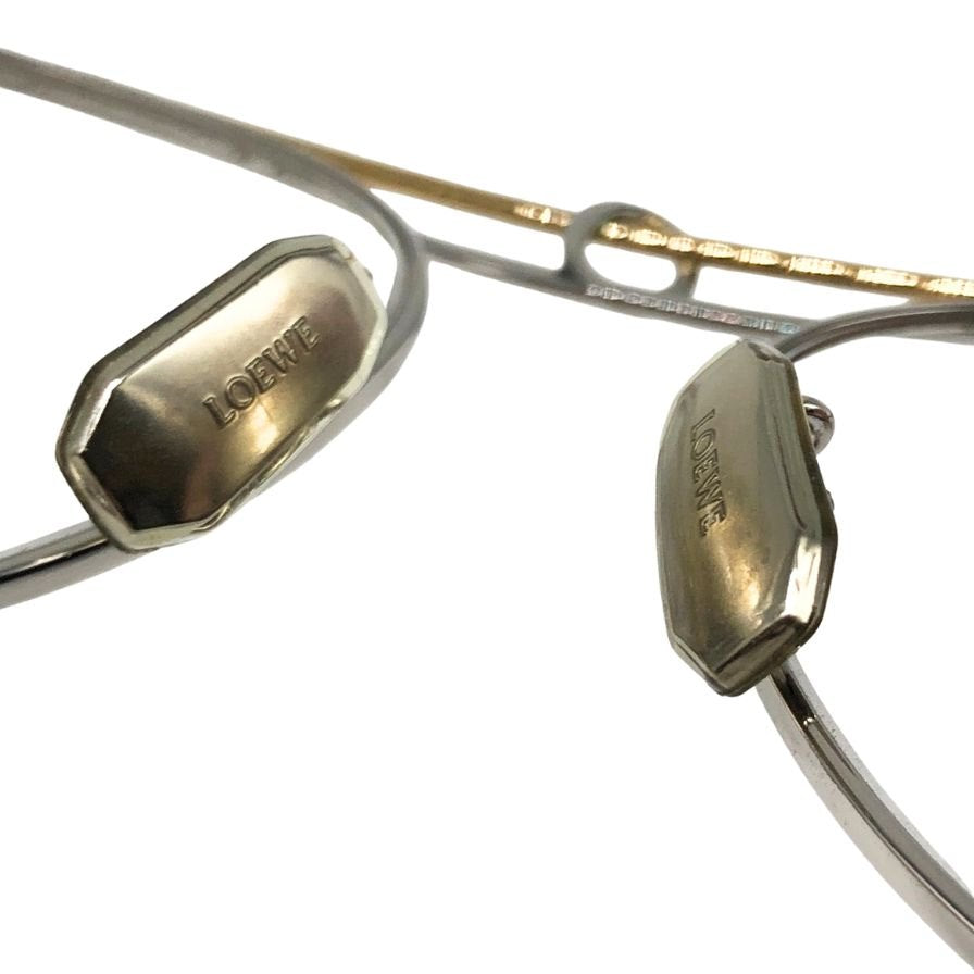 ロエベ 眼鏡 ゴールド メンズ LW50008U 57□14 140 LOEWE【AFI5】