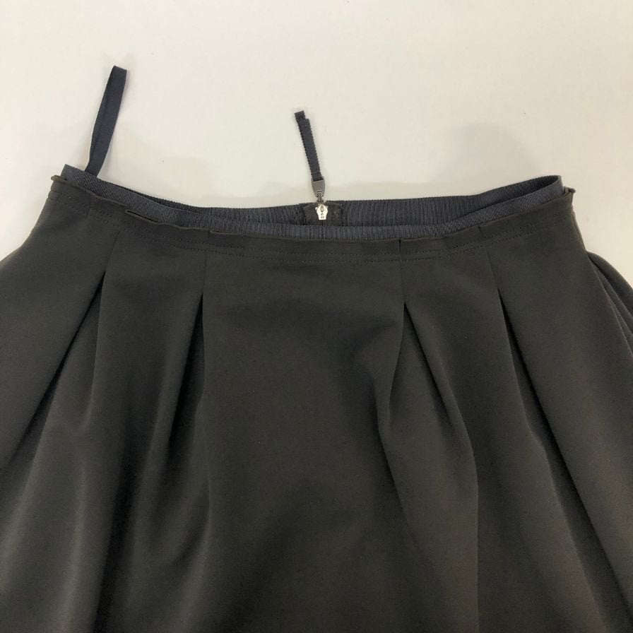 フォクシー ニューヨーク チューブトップ フレアスカート セットアップ 21612 レディース サイズ38 ダークブラウン FOXEY NEW YORK 【AFB7】