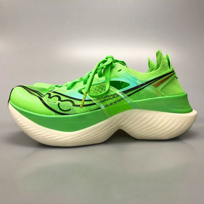 サッカニー スニーカー エンドルフィン エリート  ライムグリーン メンズ サイズ25.5cm saucony 約25.5cm【AFD6】