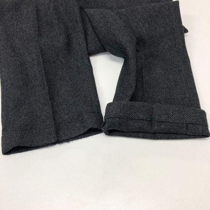 ジャブスアルキヴィオ タックパンツ マサッチョ グレー ウール メンズ サイズ48 MASACCIO TYPE A2 giab's ARCHIVIO 【AFB6】