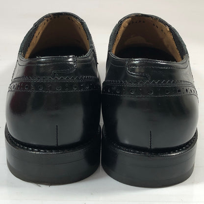サルヴァトーレフェラガモ トラメッザ レザーシューズ サイドエラスティック カーフ メンズ サイズ5.5 Salvatore Ferragamo TRAMEZZA 約24.0cm【AFD15-2】